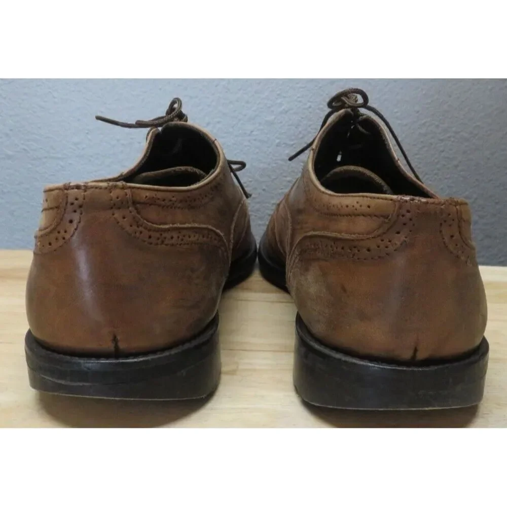 Mens To Boot New York Brogue Leather Dress Shoes‎ Italy Brown Wing Tip Size 11